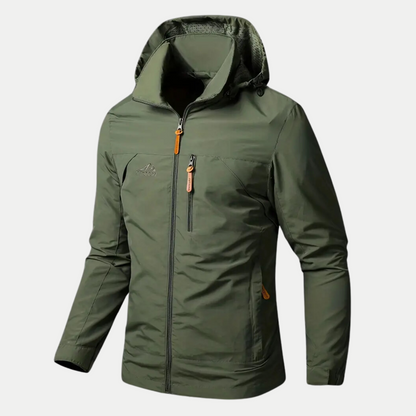 Chubasquero impermeable y ligero para hombre