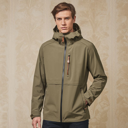 Chubasquero impermeable y ligero para hombre