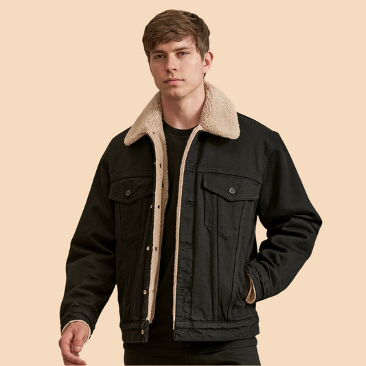 Chaqueta bomber clásica vintage para hombre