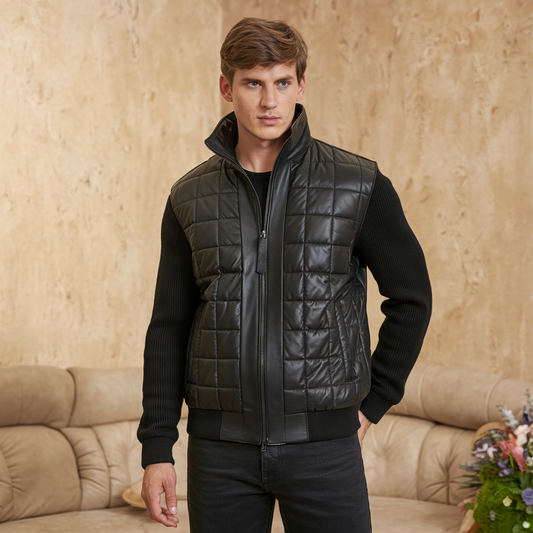 Chaqueta abrigada ligera y moderna para hombres